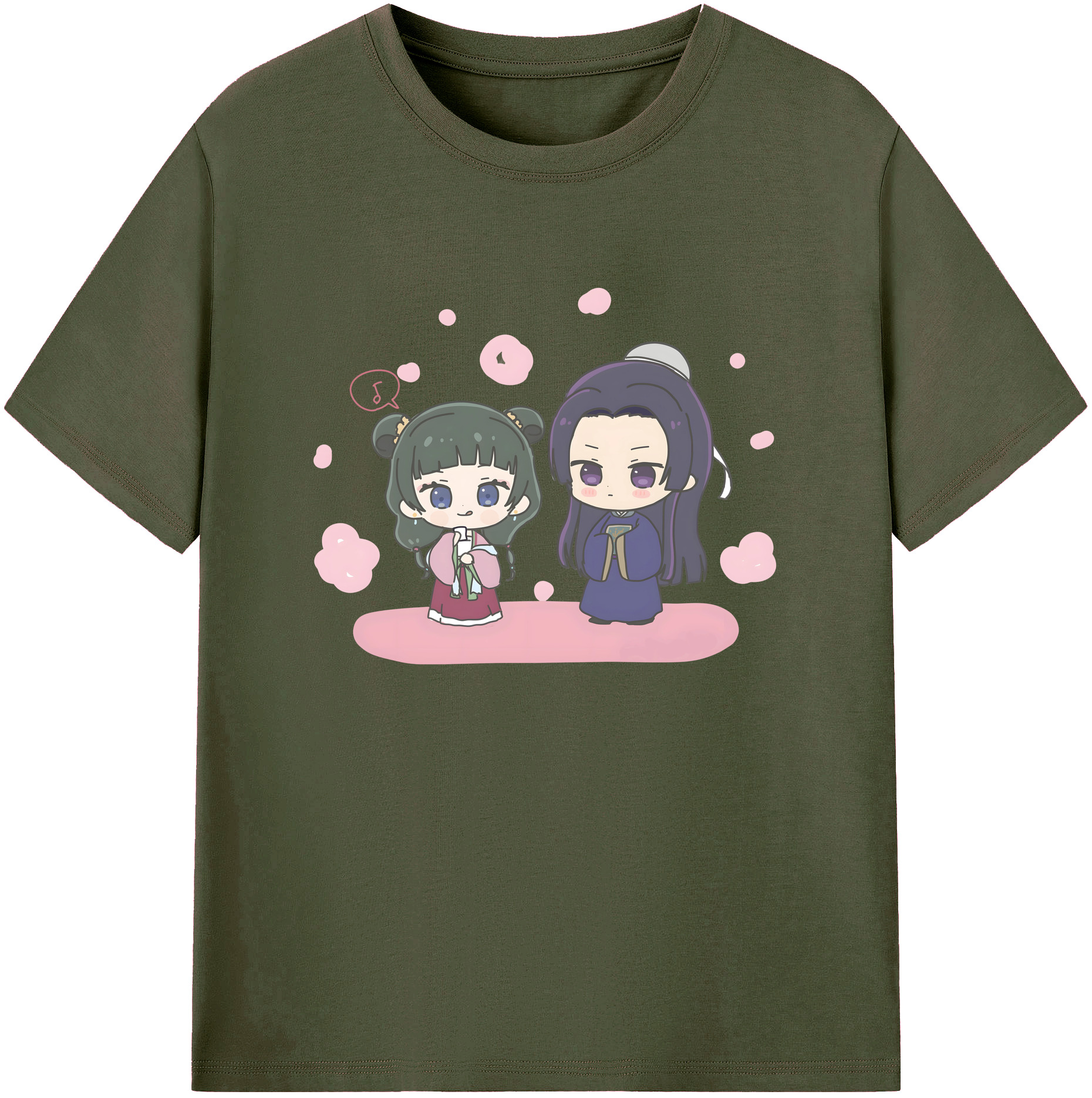 （画像用） 薬屋のひとりごと The Apothecary Diaries 綿100％ メンズ半袖Tシャツ｜肌触りやわらか＆通気性